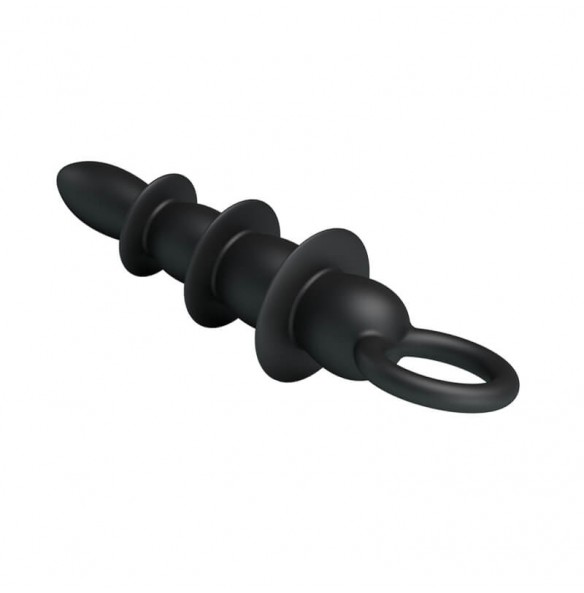 PRETTY LOVE - Fabulous Anal Butt Plug Massager (Black) PRETTY LOVE - Fabulous Anal Butt Plug Massager (Black)